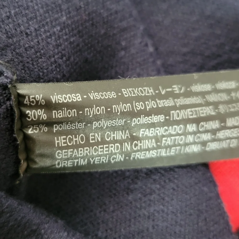 ZARA // cropped straight leg elastic waist side stripe knit pants - Picture 7 of 9